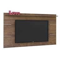 Painel com Suporte para TV até 60" SLIM em Madeira Pinho - Design Moderno e Funcionalidade Completa - imagem 2