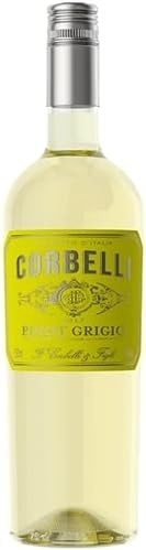 Vinho Italiano Branco Corbelli - Uva Pinot Grigio - Região Sicília - 750 ml - imagem 1