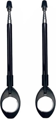 KIT 2 Antenas Corta Linha de Pipa Retrátil 7 Estágios para Moto - Segurança Premium - imagem 2