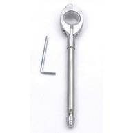 Antena Corta Pipa para Moto Spencer 7/8" Inox Prata - Segurança e Estilo! - imagem 2