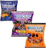 Kit 3 Pacotes de Pirulito Bruxolito Halloween 500g - imagem 1