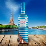 Rose Piscine Stripes Vinho Francês Edição Paris 750ml - imagem 2