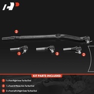 Kit Completo 4 Peças: Braço Pitman, Hastes Direção Interna/Externa para Jeep Grand Cherokee ZJ (1993-1998) - imagem 3