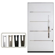 Veda Fresta Porta Pivotante Courino Impermeável 90-130cm - Proteção Total! - imagem 2