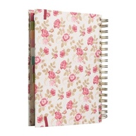 Planner "Meu Plano Perfeito" 2026: Organização e Estilo com Capa Vintage de Tecido - imagem 4