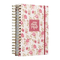 Planner "Meu Plano Perfeito" 2026: Organização e Estilo com Capa Vintage de Tecido - imagem 3