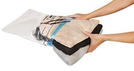 Saco Plástico à Vácuo Trip Bag Transparente - Armazenamento Inteligente e Compacto - imagem 3