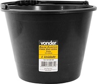 Balde Plástico 12L Vonder - Resistente e Versátil para Casa e Obra - imagem 2