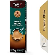 Café Espresso Pleno 3 Corações: Sabor Intenso 10 Cápsulas - imagem 1