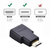 Adaptador Mini HDMI para HDMI 4K Macho-Fêmea MPOWER: Conexão Plug and Play Sem Complicações - imagem 5