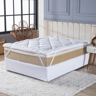 Pillow Top Toque de Pluma 650g/m² 5cm - Conforto Hotelaria no Seu Quarto (Casal) - imagem 2