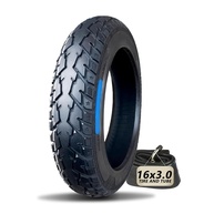 Conjunto Pneu e Câmara E-Bike 16x3.0 Anti-Perfuração: Segurança e Conforto para Sua Aventura! - imagem 1