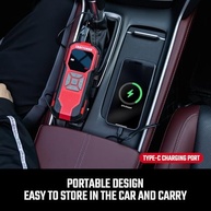 Compressor de Ar Portátil Craftsman: Inflador de Pneu Sem Fio com Medidor Digital e Bateria 6000mAh - imagem 4