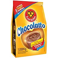 3 Corações Achocolatado em Pó Chocolatto, Pacote 1kg - imagem 4