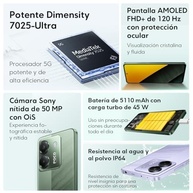 Xiaomi POCO M7 Pro 5G: Potência e Velocidade com Tela AMOLED 120Hz e Carregamento Turbo 45W (Verde, 8+256GB) - imagem 5