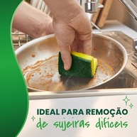 Scotch-Brite 3M Esponja Multiuso Leve 4 Pague 3 - Limpeza Poderosa e Duradoura - imagem 5