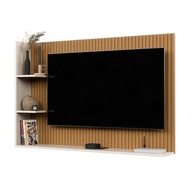 Painel para TV 50 Polegadas Berlin – Design Moderno com Nichos e Prateleiras - imagem 2