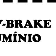 Freio V-Brake GTA Alumínio com Manete Preto ou Polido - imagem 1