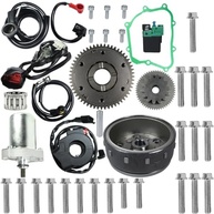 Kit Partida Elétrica Completo Honda Pop110 / Pop110I (2016+) com Parafusos - imagem 2