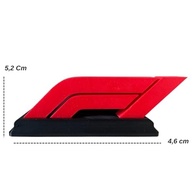 Logotipo Decorativo F1 Hiper 3D - Paixão por Velocidade em Vermelho e Preto - imagem 5