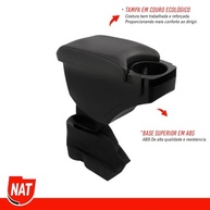 Apoio de Braço Captur 2017-2019 Grafite com Porta Copo - Design Elegante e Conforto - imagem 4