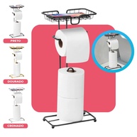 Porta Papel Higiênico com Suporte Celular Arthi - imagem 1