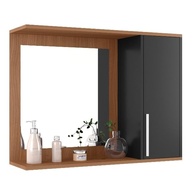 Armário Espelheira para Banheiro Space com Porta – Design Moderno e Funcionalidade Premium - imagem 4