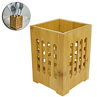 Porta Talheres de Bambu: Organize com Estilo! - imagem 1