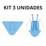 Kit 3 Travas de Segurança para Portas e Janelas de Correr - Proteção Contra Acidentes para Bebês e Crianças - imagem 3