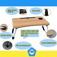 Mesa Portátil Dobrável Madeira para Notebook: Conforto e Versatilidade no Home Office e Lazer - imagem 5