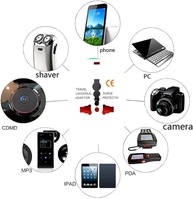 Kit 3 Adaptadores de Tomada Universal Portátil Bivolt com Trava de Segurança - Essencial para Viagens Internacionais - imagem 5