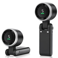 Ventilador Portátil Recarregável AQWS - Mini Fan Dobrável com Display Digital, 5 Velocidades e Bateria 3600mAh - imagem 1