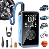 Compressor de Ar Portátil 150PSI 10000mAh: Inflador de Pneu Inteligente para Carro, Moto e Bicicleta - imagem 2