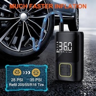 Compressor de Ar Portátil Sem Fio 150PSI: Seu Pneu Sempre Cheio e Seguro! - imagem 4