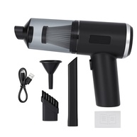 Aspirador Portátil 2 em 1: Potência 6000Pa, Soprador, USB Recarregável e Filtro HEPA Lavável - imagem 1