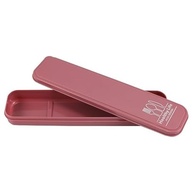 Porta Talheres Portátil Rosa para Marmita - Estojo Compacto em Polipropileno - imagem 2