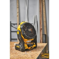 Ventilador DEWALT 20V Portátil - 4,5h Autonomia | Potente e Versátil para Ambientes Externos - imagem 3
