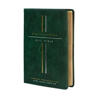 Bíblia Bilíngue Português/Inglês ACF/KJV Couro Soft Verde Leitura Perfeita - imagem 5