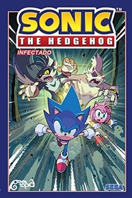 Sonic The Hedgehog - Volume 4: Infectado | Aventura Épica com Pôster e Marcador! - imagem 2