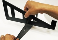 Suporte para Notebook Maxcril Preto - Ergonômico e Estável para Melhor Postura - imagem 4