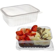 Pote Retangular Plástico 500ml - Marmita Fitness Freezer com 48 Unidades - imagem 4