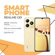 Realme C61 Dourado: 256GB, 8GB RAM, Câmera 50MP e Tela 6.74" - Potência e Estilo! - imagem 5