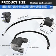 Bobinas de Ignição Slother 2 Peças: Potência e Confiabilidade para Motores Briggs & Stratton Intek V-Twin 18-22HP - imagem 3