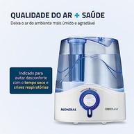 Mondial Umidificador de Ar Comfort Air 6 – Potência Silenciosa e Design Moderno - imagem 4