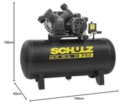 Compressor de Ar Schulz Pro CSV 10/110: Potência e Eficiência para Seu Trabalho | 220V - imagem 3
