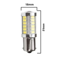 Kit 2 Lâmpadas LED CREE 33 Diodos BA15S 1 Polo - Iluminação Branca Potente - imagem 4