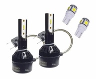 Kit Super LED H7 + T10 6000K: Iluminação Potente para Seu Carro - imagem 2