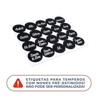 12 Potes de Tempero com Tampa Dosadora e Etiquetas - Conservação e Organização na Cozinha - imagem 5
