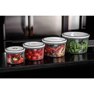 Electrolux - Kit Potes Herméticos Redondos 4 Unidades - Organize sua Cozinha com Estilo - imagem 5