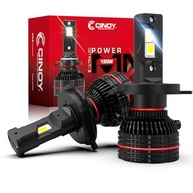 Kit Lâmpada Ultra LED Cinoy Power Max H4: 10000 Lumens, 6000K - Iluminação Potente e Segura - imagem 2
